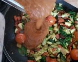 A picture of step 4 of My Italian Style Pasta Dish. 😘.