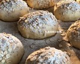 A picture of step 8 of Easy Yogurt Chia Seed Bread.
