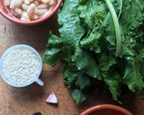 Foto del paso 1 de la receta: Arròs amb fesols i bledes.Arroz con judías y acelgas, 🌱 vegetariano