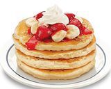 A picture of step 5 of Strawberry banana nutty pancake.
