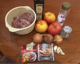 Pulykacombfilé hagymával és almával 🦃🍎 recept fázis 1 fotója