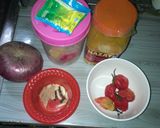 A picture of step 1 of Cow leg pepper soup.