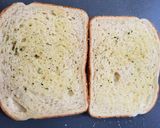 A picture of step 2 of BPT Grilled Cheese.