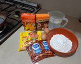 Foto langkah ke 1 dari resep Mille Crepes Coklat.
