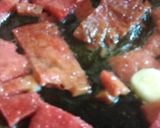 Foto del paso 2 de la receta: Fideos veganos con crema de rabanitos y panceta