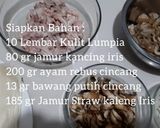 Foto langkah ke 1 dari resep Spring Roll Ayam Jamur.