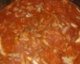 A picture of step 5 of Carne de puerco con salsa de chipotle (Pork with chipotle sauce).