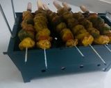 A picture of step 4 of Tandori aloo tikka.