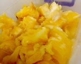 A picture of step 1 of GingerPinaColada Smoothie/Drink.