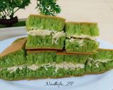 Foto langkah ke 9 dari resep Martabak Manis Pandan Tante (Tanpa Telur).
