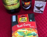 A picture of step 2 of Authentic Thai Red Chicken Curry.