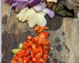 Foto langkah ke 2 dari resep Oseng Ati Ampela Pedas Manis.