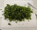 Foto del paso 1 de la receta: Tortilla de cilantro y champiñón silvestre