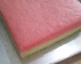 Foto langkah ke 7 dari resep Bolu pelangi kukus tanpa santan.