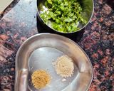 A picture of step 2 of Jeera aloo.