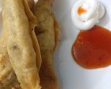 A picture of step 7 of Chicken and vege roll.