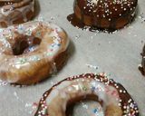 Φωτογραφία βήματος 8 της συνταγής Donuts - Ντόνατς!!!!!!!