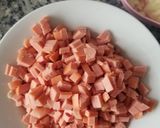 Hình bước làm 3 của món Cơm rang thập cẩm