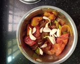 A picture of step 3 of Paneer lababdar.