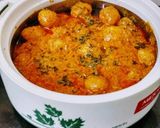 A picture of step 9 of Kashmiri Dum Aloo.