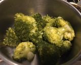 Foto del paso 1 de la receta: Spaghetti con salsa de champiñones y brócoli