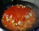 Foto del paso 2 de la receta: Chocos en salsa de pisto al vino tinto🍷