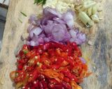 Foto langkah ke 2 dari resep Sambal Matah Bawang Terasi.