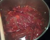 A picture of step 4 of Red chile pepper sauce.