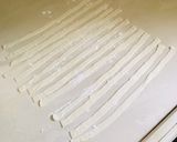 A picture of step 5 of Tagliatelle pasta.