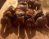 Foto del paso 5 de la receta: Brochetas de cerdo marinado dulce-picante (muy fácil)