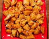 A picture of step 5 of Mike's Spicy Korean Chicken Over Jasmine Rice.