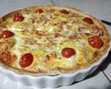 Foto del paso 4 de la receta: Tarta de jamón y queso con huevo batido 🤩🤩