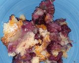 A picture of step 9 of Blackberry Cobbler.