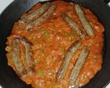 Une image de l'étape 4 de Ojja merguez recette tunisienne.