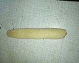 A picture of step 5 of Leopard print bread.