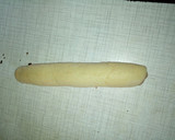 A picture of step 5 of Leopard print bread.