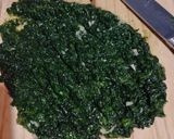 Foto del paso 1 de la receta: Polenta con espinacas