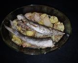 Foto del paso 2 de la receta Barracuda con patatas al horno