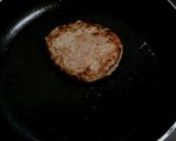 A picture of step 2 of Home made burger.