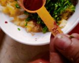 A picture of step 2 of Crispy potato bytes.