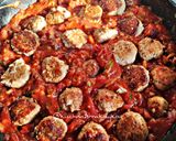 Pulpety w sosie pomidorowo - warzywnym z makaronem spaghetti krok przepisu 3 zdjęcie