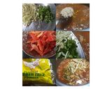 A picture of step 3 of Hot & Sour Soup.