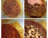 A picture of step 4 of Pindi Chole kulcha.