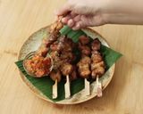 Foto langkah ke 6 dari resep Sate Ayam Manis Devina Hermawan.