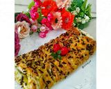 Foto langkah ke 8 dari resep "Strudel Banana ChocoCheese".