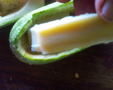 Foto del paso 7 de la receta: Calabacita española rellena de camarón, bañada en salsa bechamel