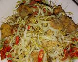 Foto langkah ke 4 dari resep Tumis Toge tempe simple.
