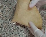 A picture of step 4 of Viral Tortilla wrap in my style.