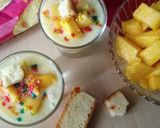 मैंगो कस्टर्ड पुडिंग (Mango custard pudding recipe in Hindi) रेसिपी चरण 6 फोटो