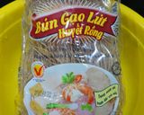 Hình bước làm 2 của món Bún gạo lứt xào chay